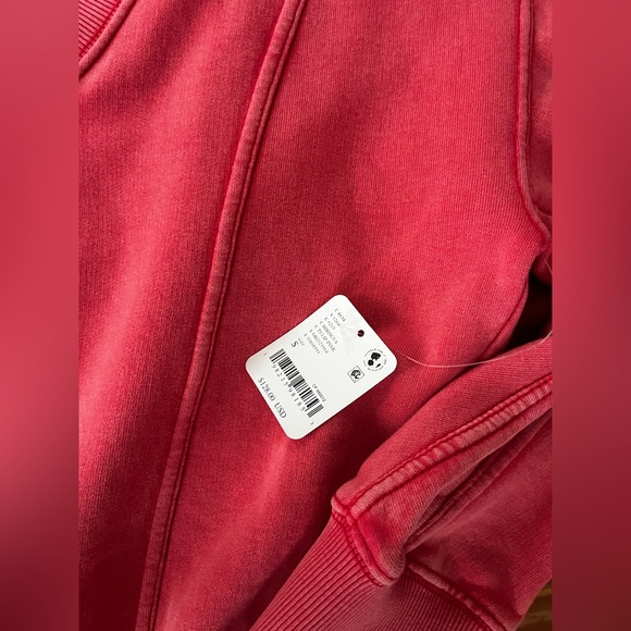 x FP Movement Intercept Romper in Pink V-Neck Sweatshirt and Shorts Set - Picture 5 of 7